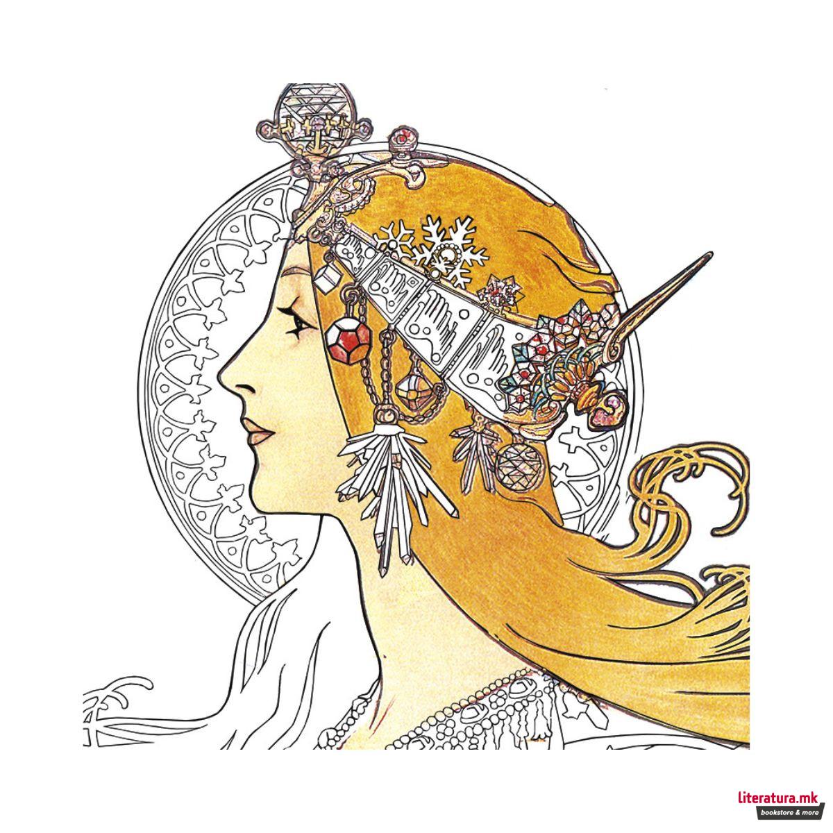 Креативен сет, Art Nouveau - 4 мотиви