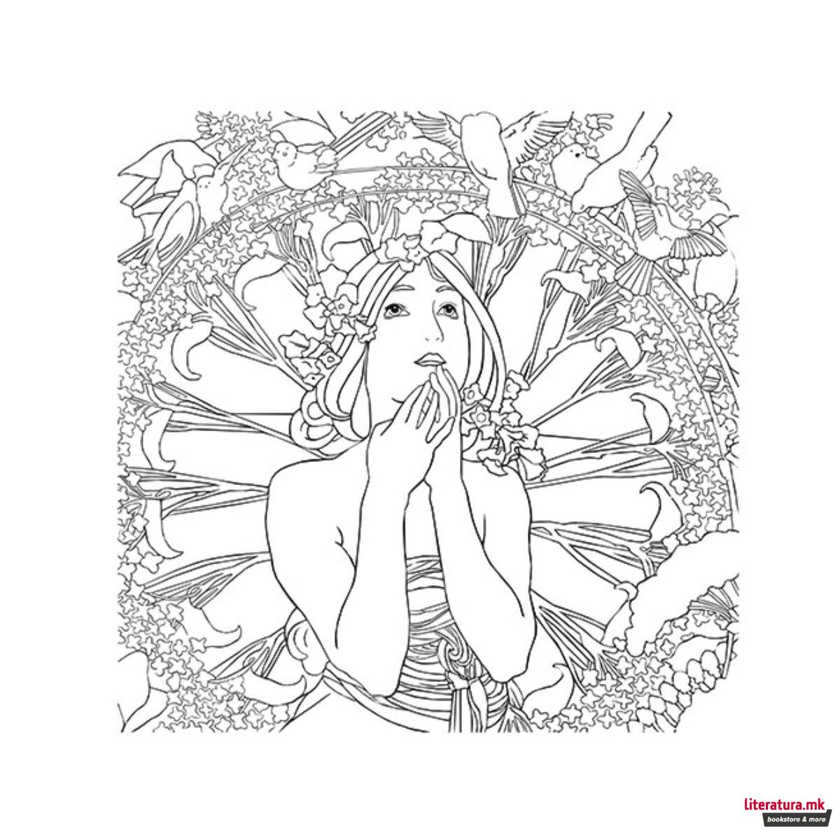 Креативен сет, Art Nouveau - 4 мотиви