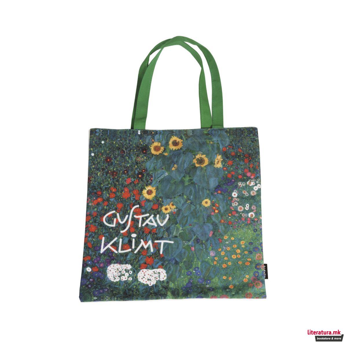 Тоте-торба, Gustav Klimt - Cottage Garden 