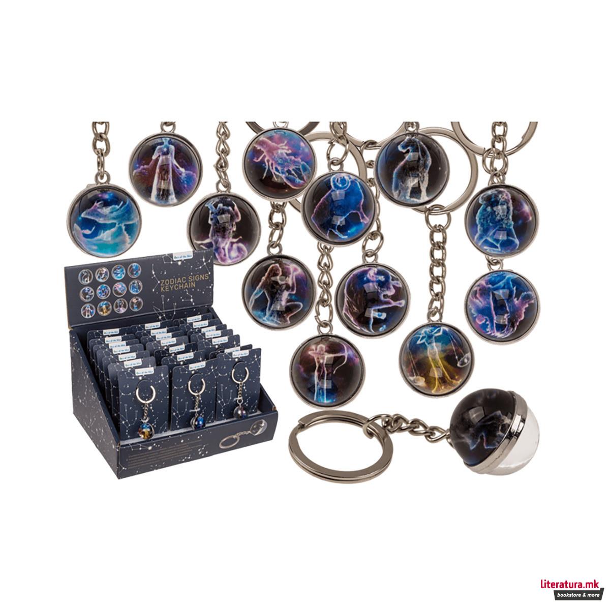 Приврзок за клучеви - Хороскопски знаци 