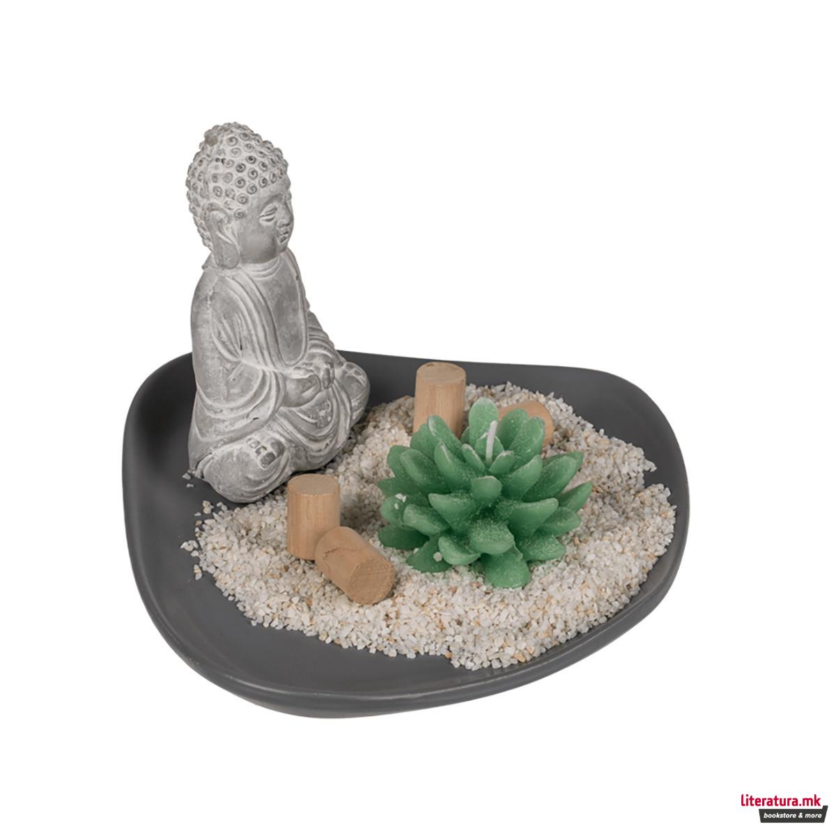 Декоративен сет од дрво, Buddha