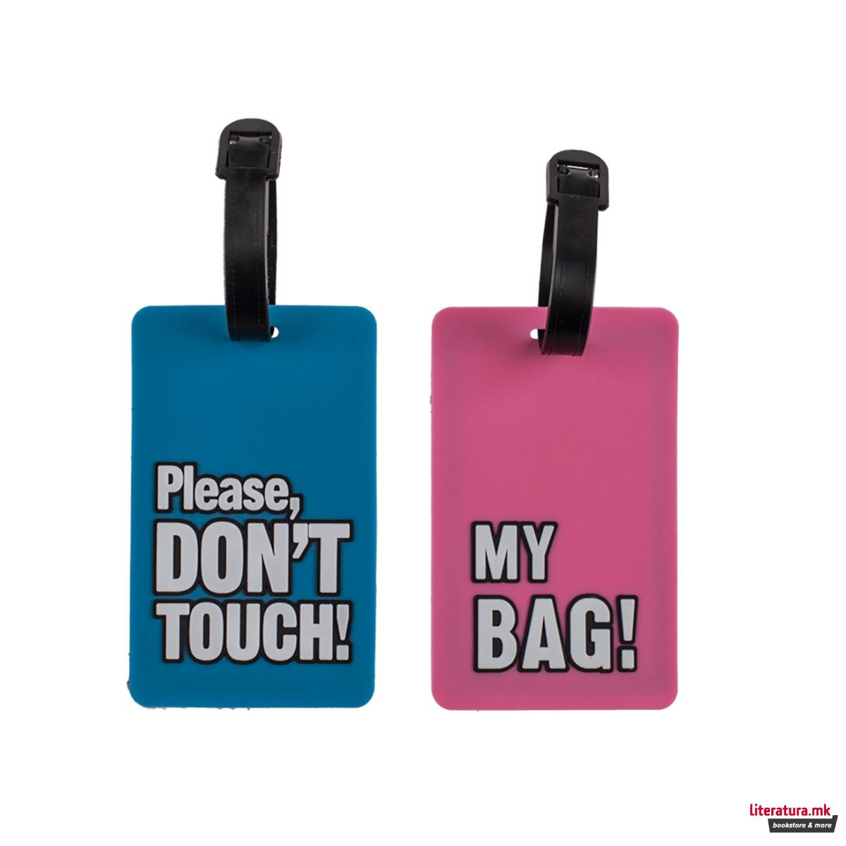 Таг за багаж, English Slogans, 6 дизајни 