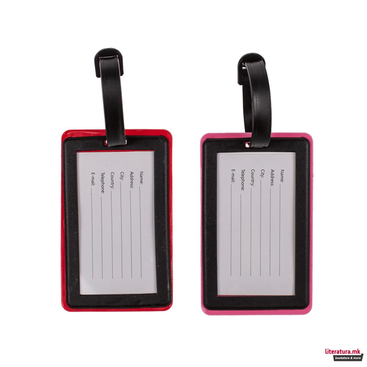 Таг за багаж, English Slogans, 6 дизајни 