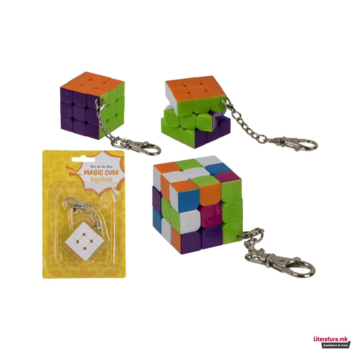 Рубикова коцка - приврзок, 3x3 