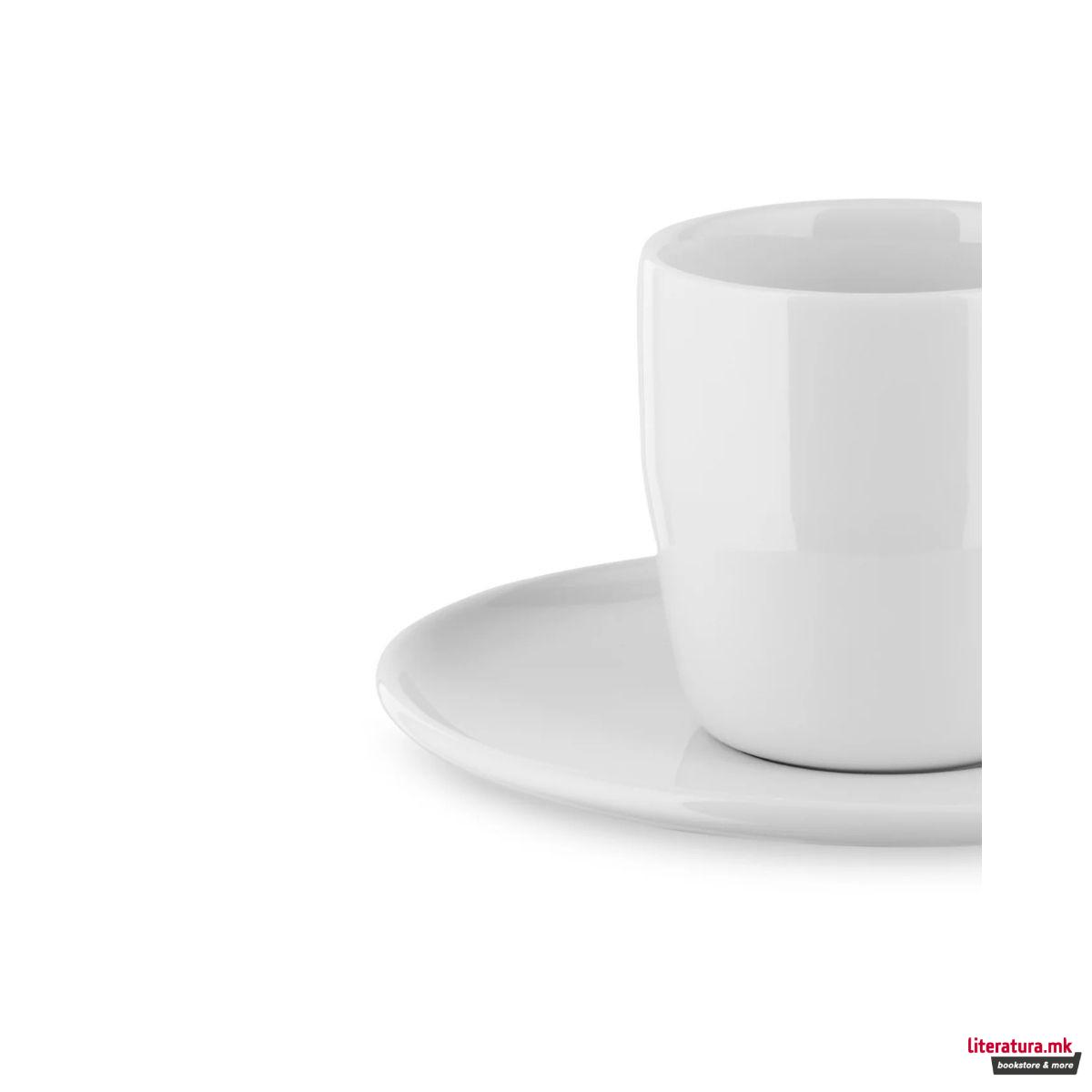 Шолја за кафе со тацна, Itsumo, 85ml 