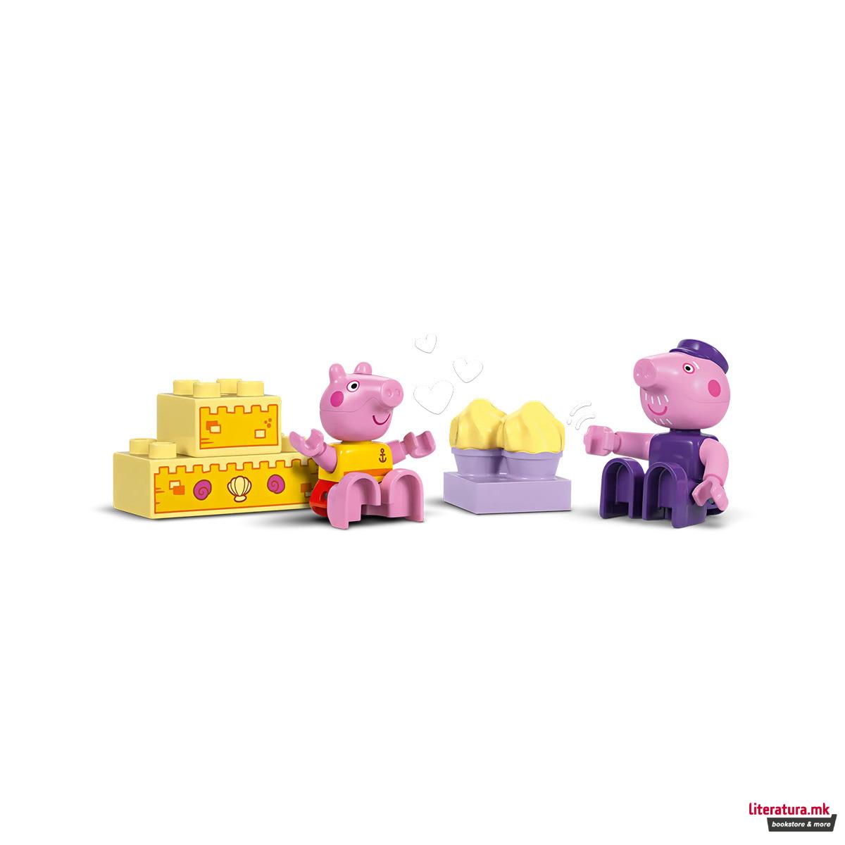 LEGO коцки, Duplo, Peppa Pig Garden Boat Trip 