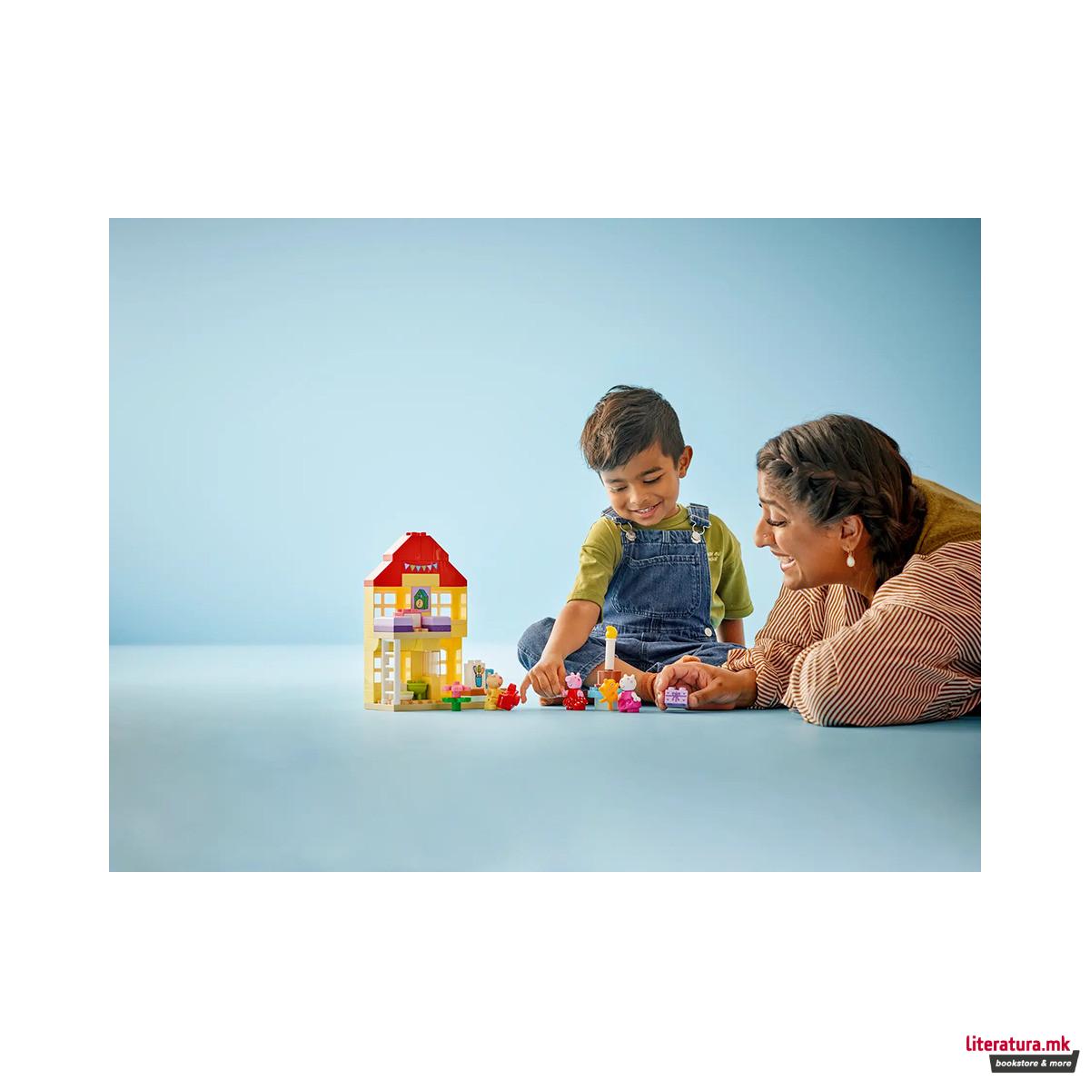 LEGO коцки, Duplo, Peppa Pig Birthday House 