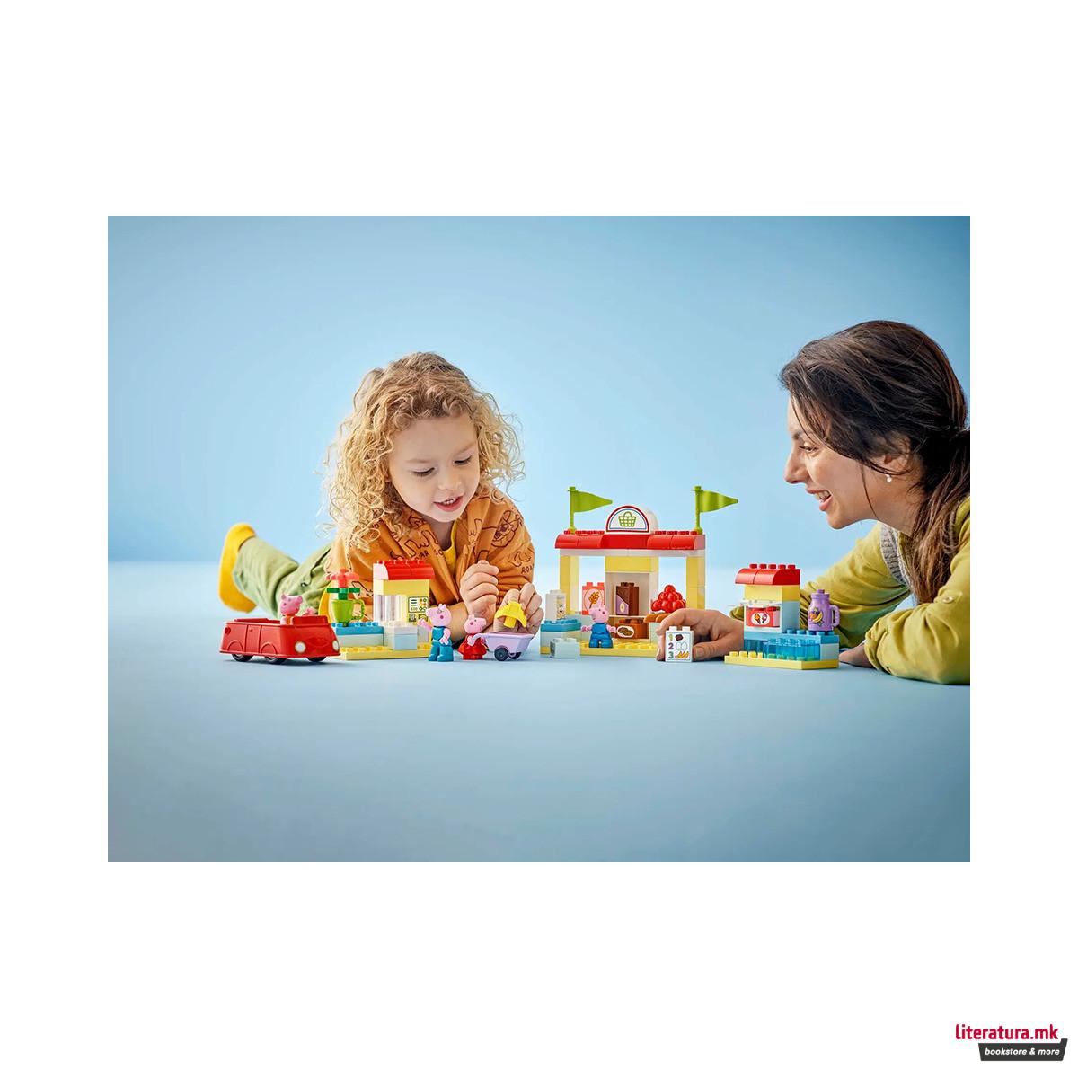 LEGO коцки, Duplo, Peppa Pig Supermarket 