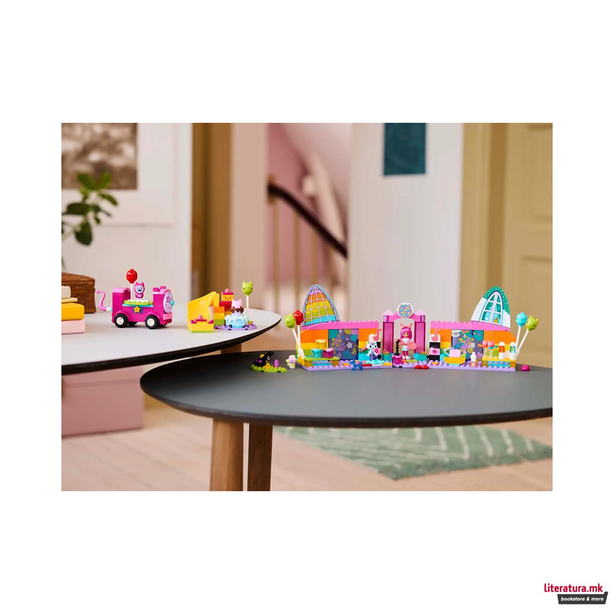 LEGO коцки, Gabby's Dollhouse, Gabby's Party Room 