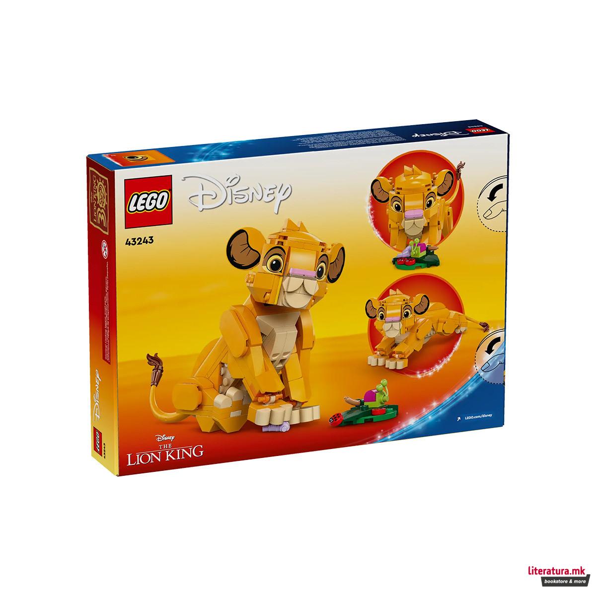 LEGO коцки, Disney, Simba the Lion King Cub 