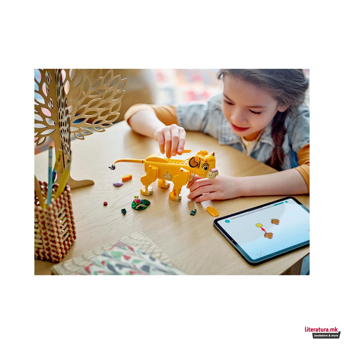 LEGO коцки, Disney, Simba the Lion King Cub 