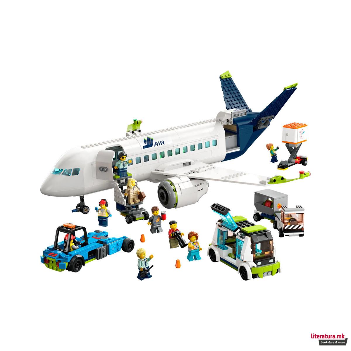 LEGO коцки, City, Passenger Airplane 