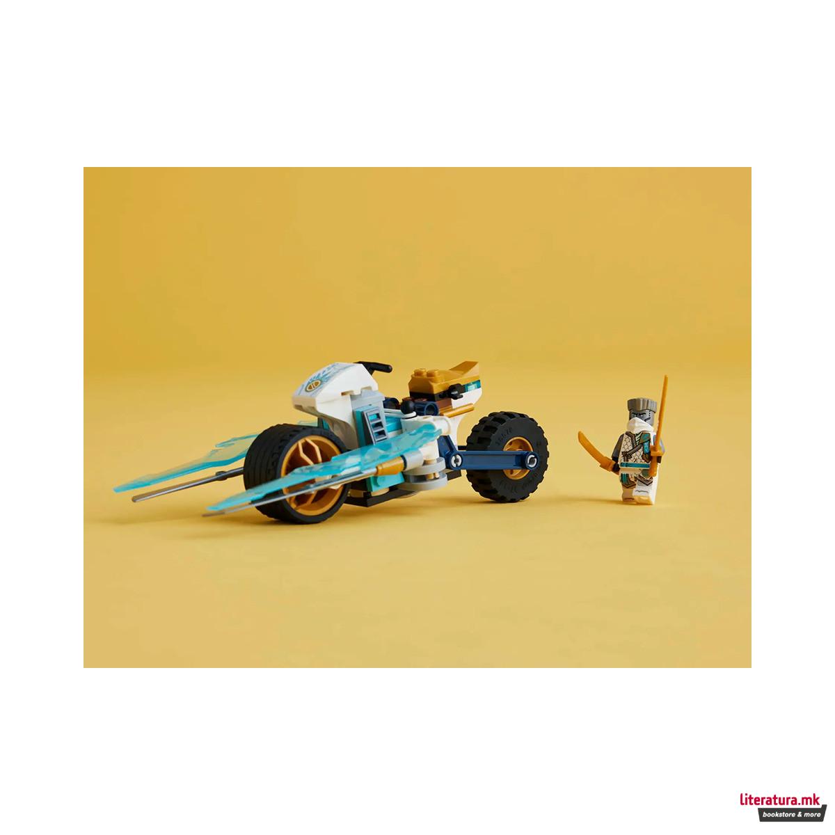 LEGO коцки, Ninjago: Dragons Rising, Zane's Ice Motorcycle 