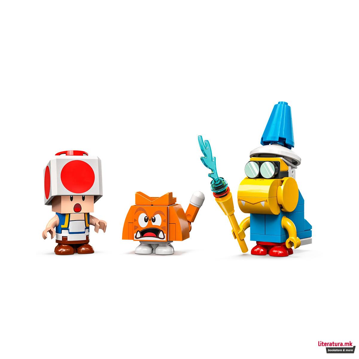LEGO коцки, Super Mario, Cat Peach Suit and Frozen Tower Expansion Set 
