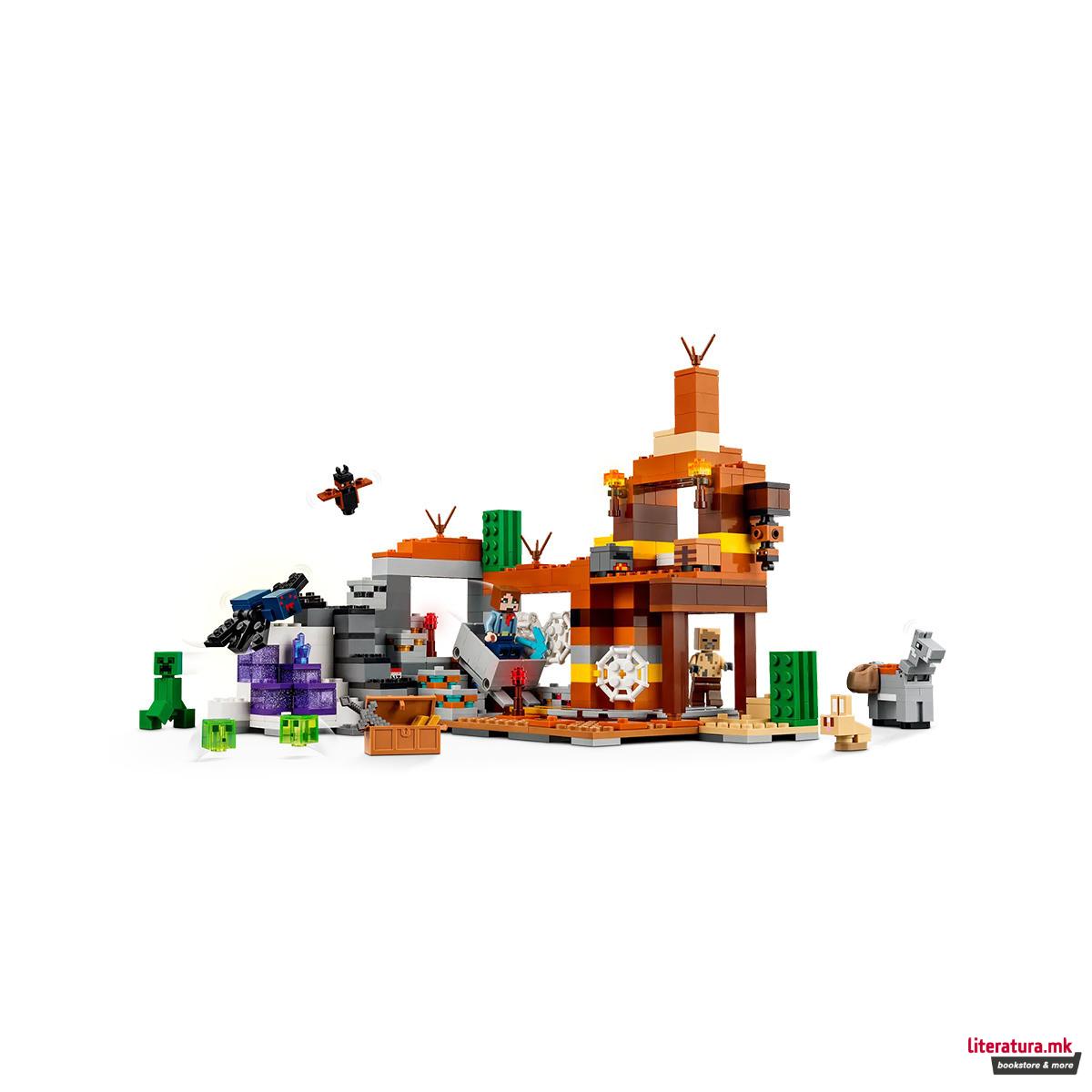 LEGO коцки, Minecraft, The Badlands Mineshaft 