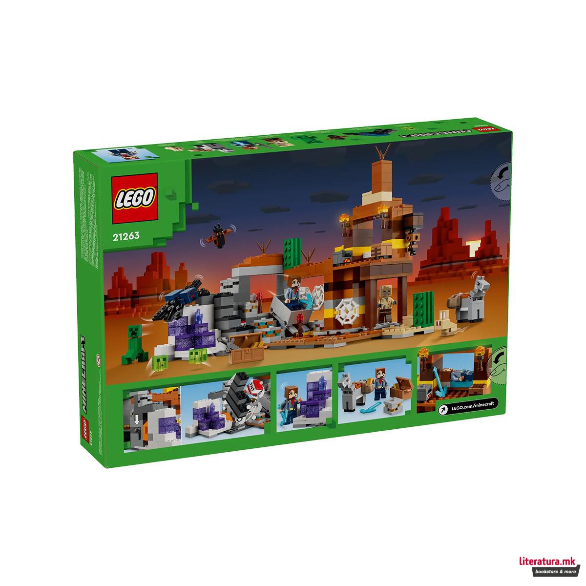 LEGO коцки, Minecraft, The Badlands Mineshaft 