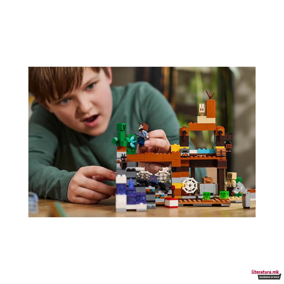 LEGO коцки, Minecraft, The Badlands Mineshaft 