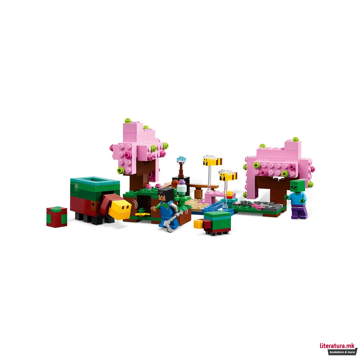 LEGO коцки, Minecraft, The Cherry Blossom Garden 