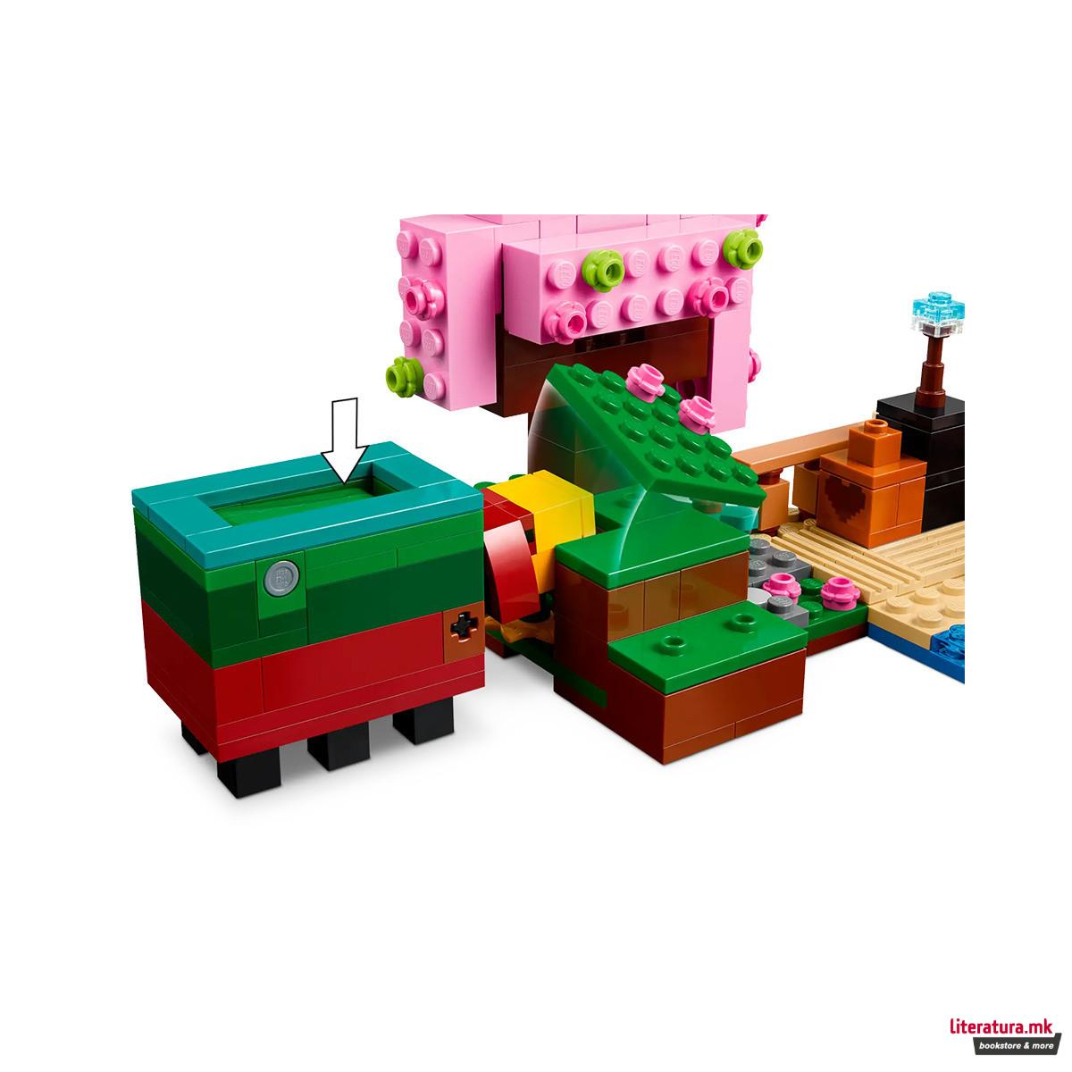 LEGO коцки, Minecraft, The Cherry Blossom Garden 