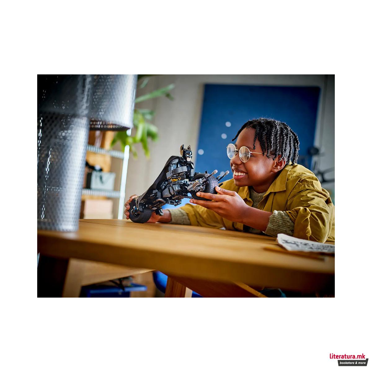 LEGO коцки, DC: Batman, Batman™ Construction Figure and the Bat-Pod Bike 