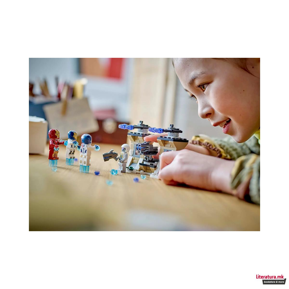 LEGO коцки, Marvel, Iron Man & Iron Legion vs. Hydra Soldier 