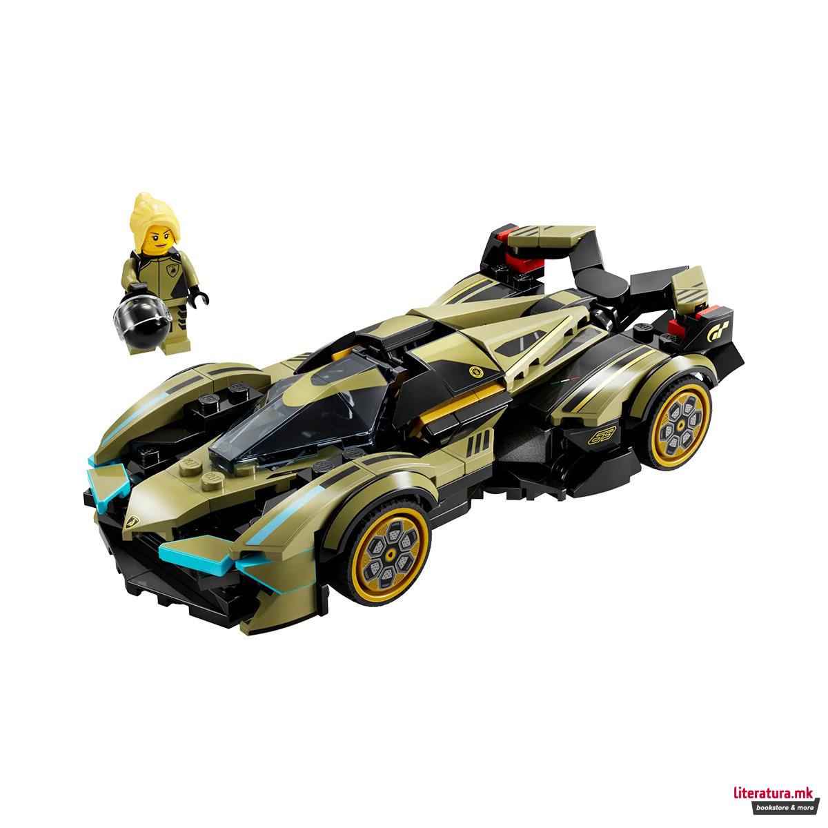 LEGO коцки, Speed Champions, Lamborghini Lambo V12 Vision GT Super Car 