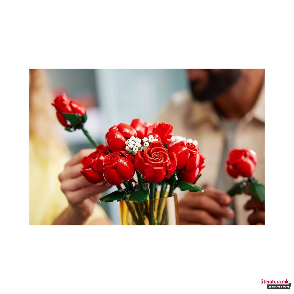 LEGO коцки, Botanical Collection, Bouquet of Roses 