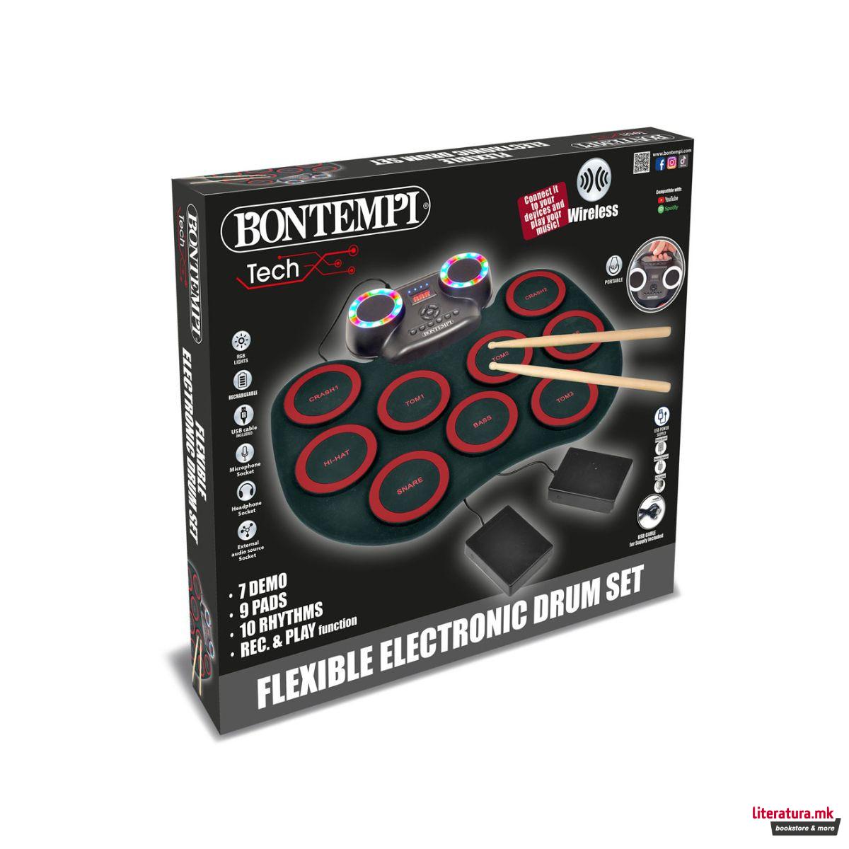 Електронски сет тапани, Tech 