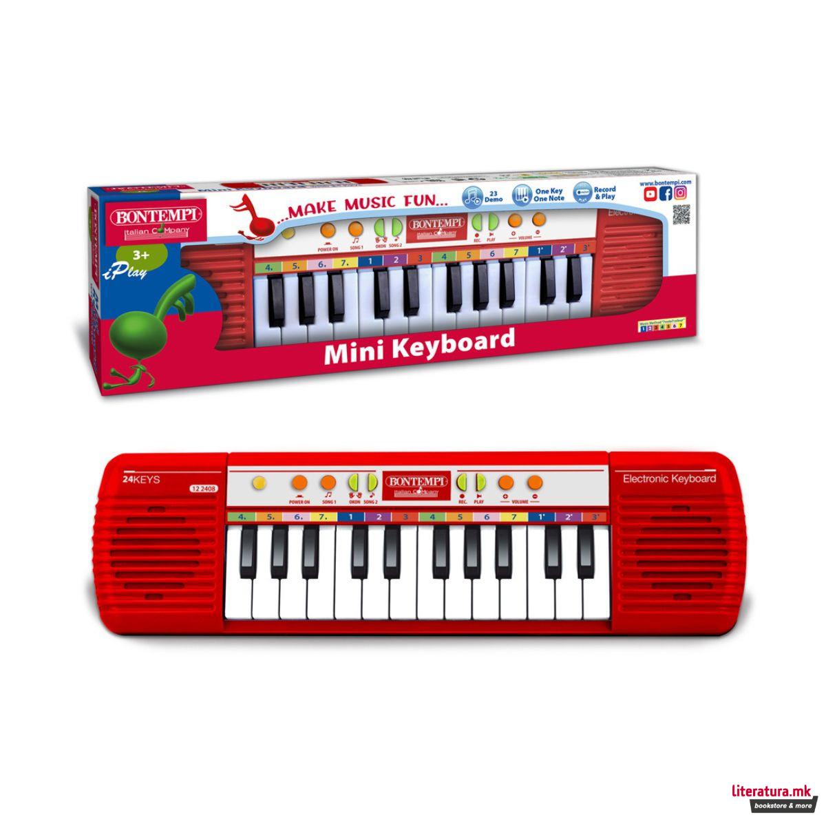 Електронска мини клавијатура, Play, 24 клавиши 