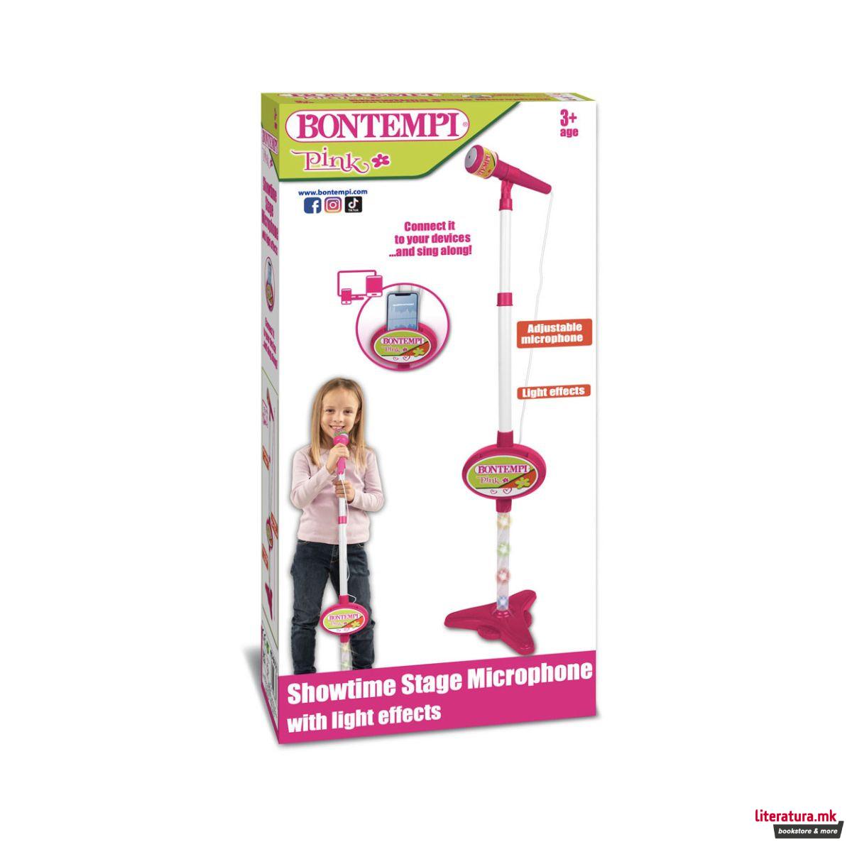 Детски сценски микрофон, Pink 