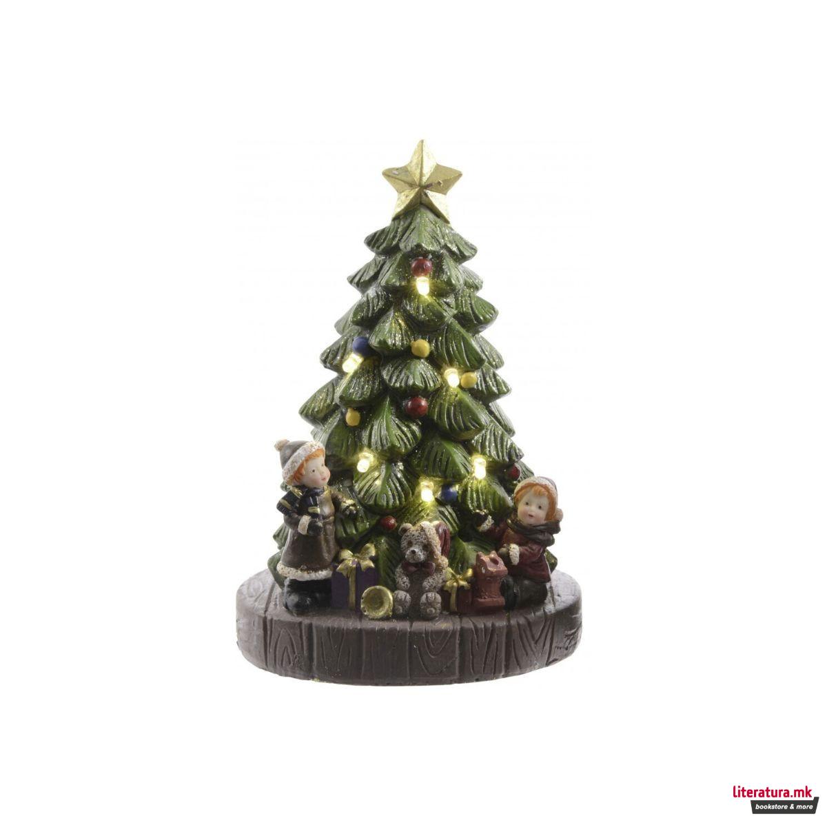 Декоративна фигура со LED светла, Christmas Tree 