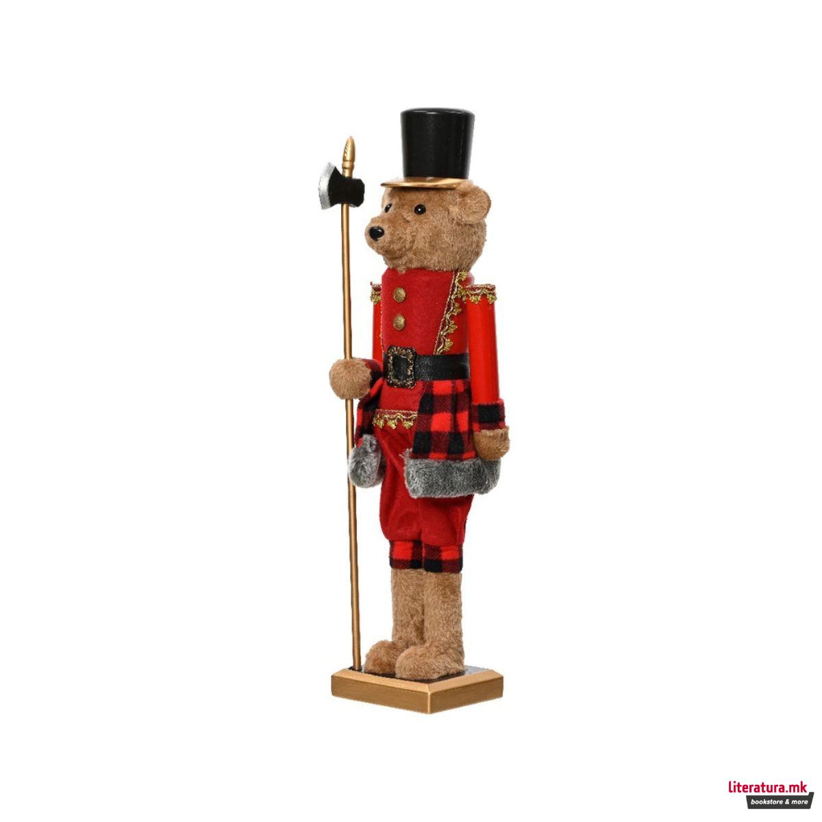 Декоративна фигура, Bear Nutcracker, 38 cm 