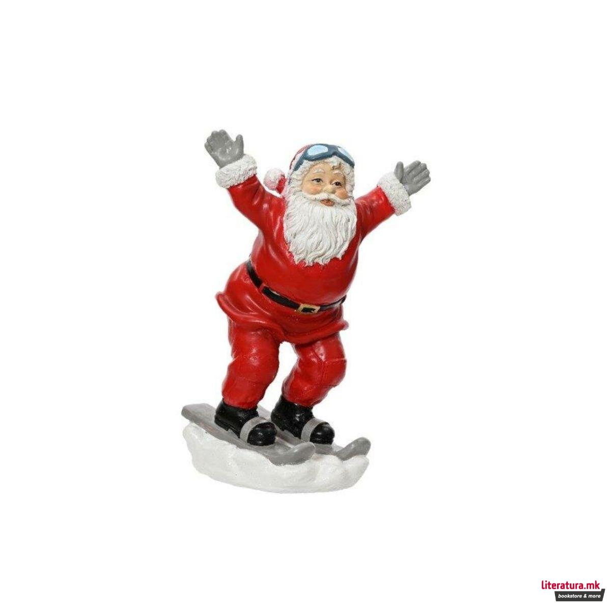 Декоративна фигура, Santa Claus/Mrs. Claus, 20 cm 