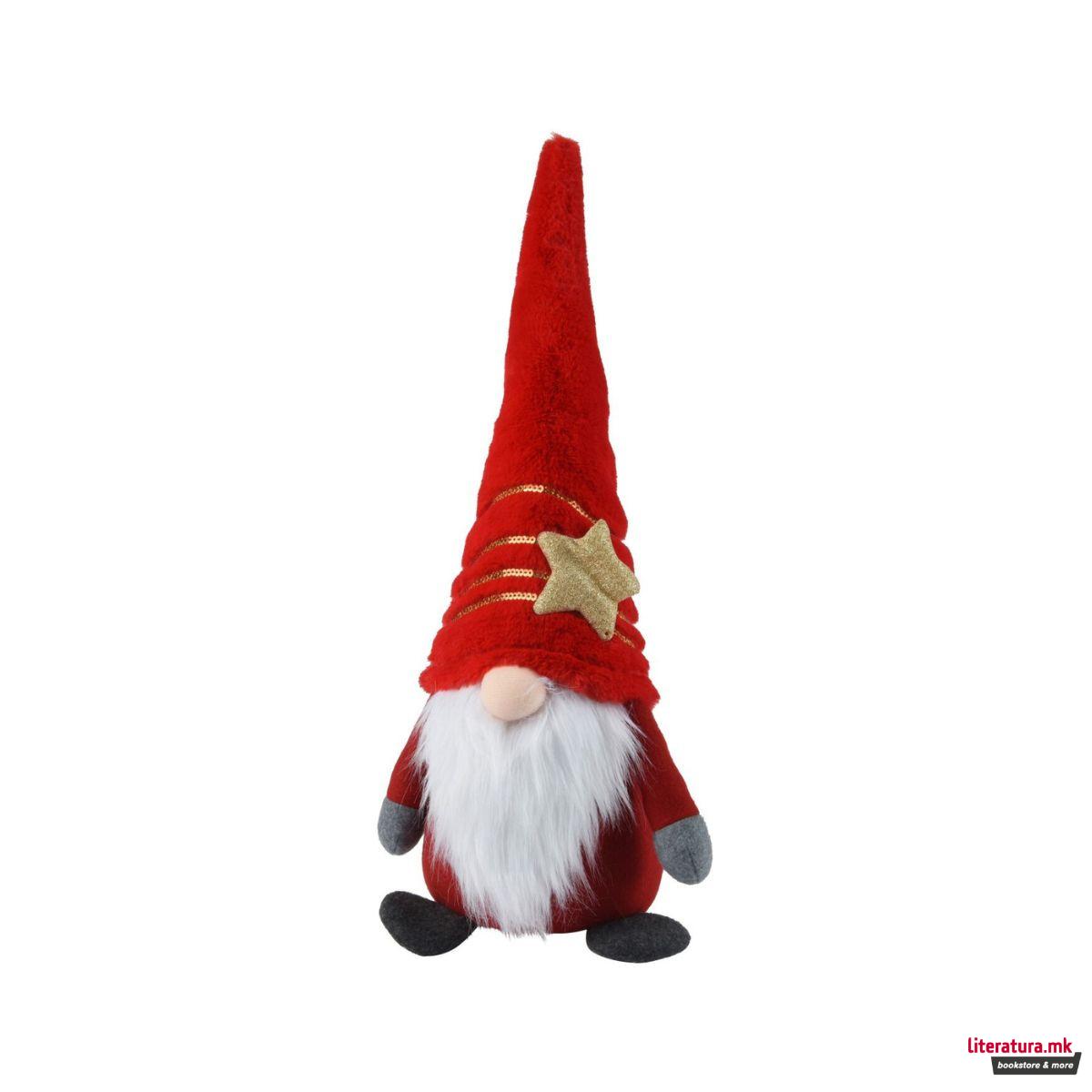 Декоративна фигура - стопер за врата, Gnome, 55cm 