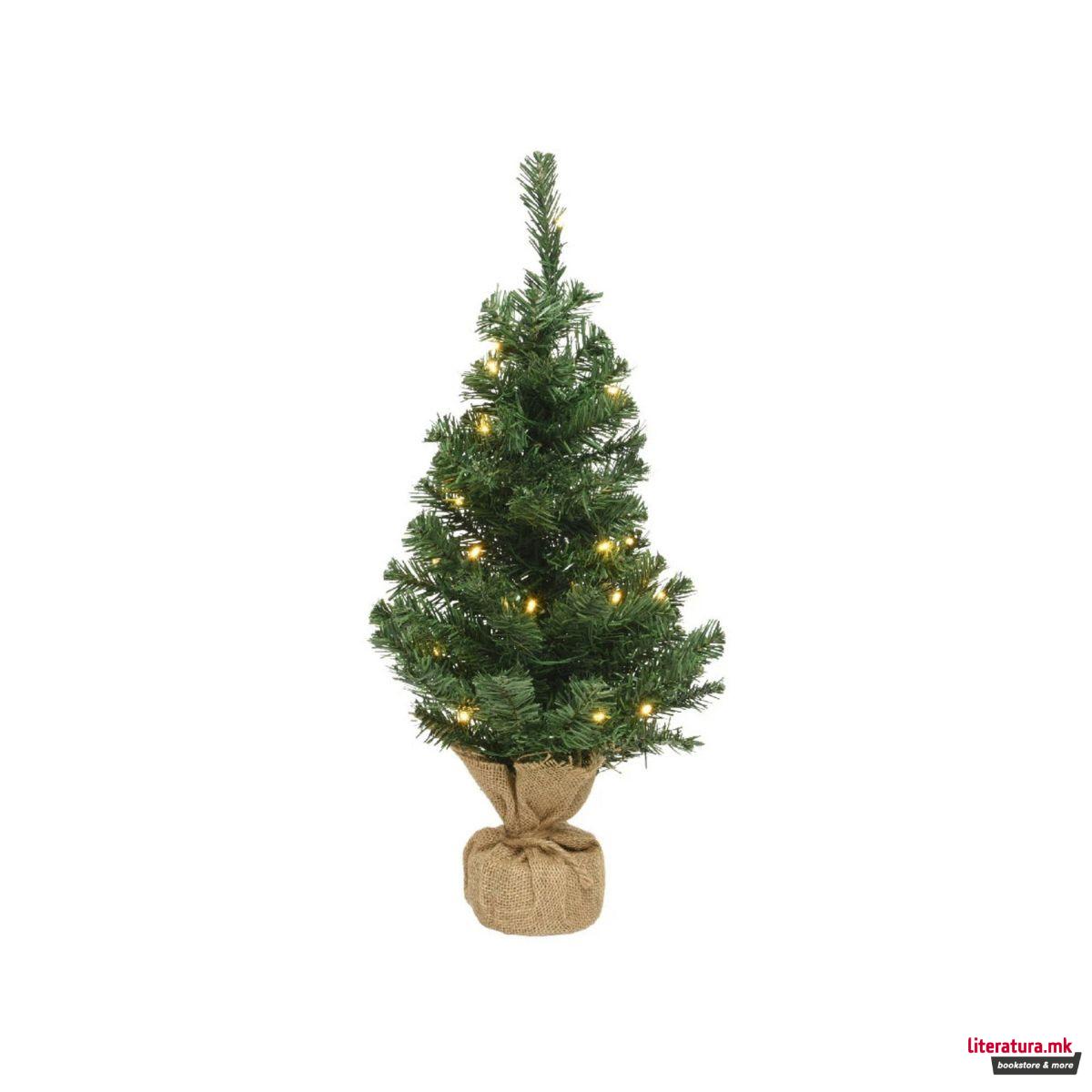 Мини новогодишна елка со LED светла, Imperial Mini Tree, 45 цм 