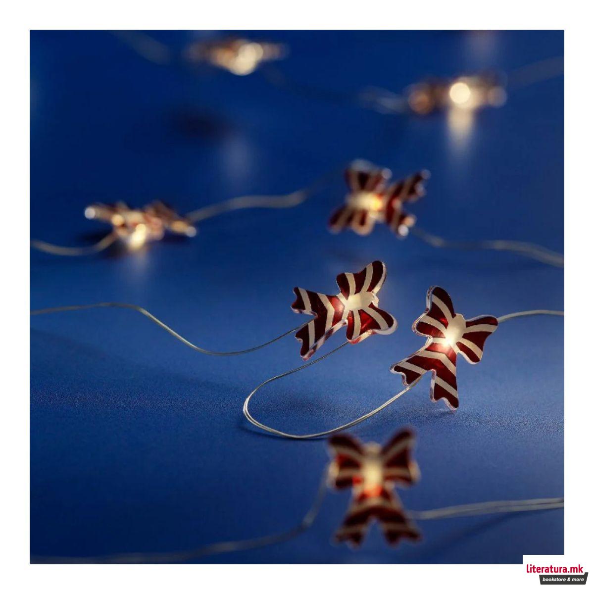 Новогодишни LED сијалички - фигури, 190 цм, 4 дизајни 