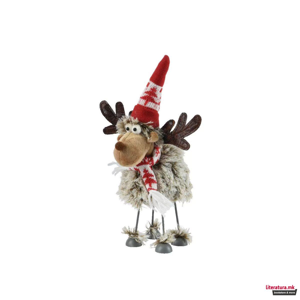 Декоративна фигура, Gray Deer, 26 cm, 2 дизајни 