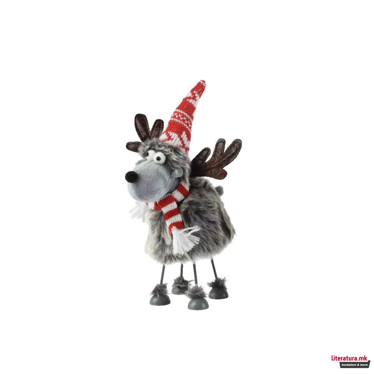 Декоративна фигура, Gray Deer, 26 cm, 2 дизајни 