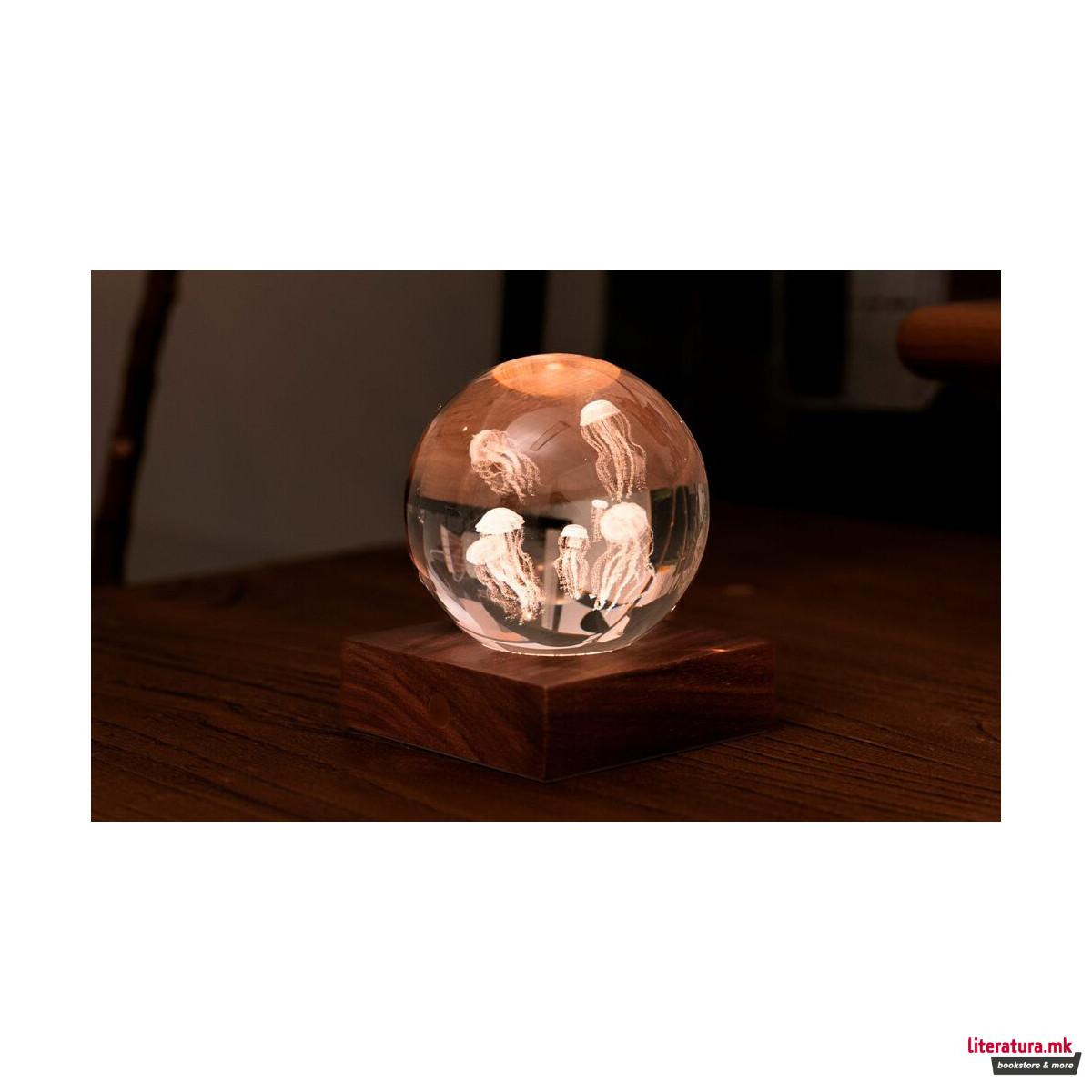 Столна ламба, Amber Crystal Light - Jellyfish 