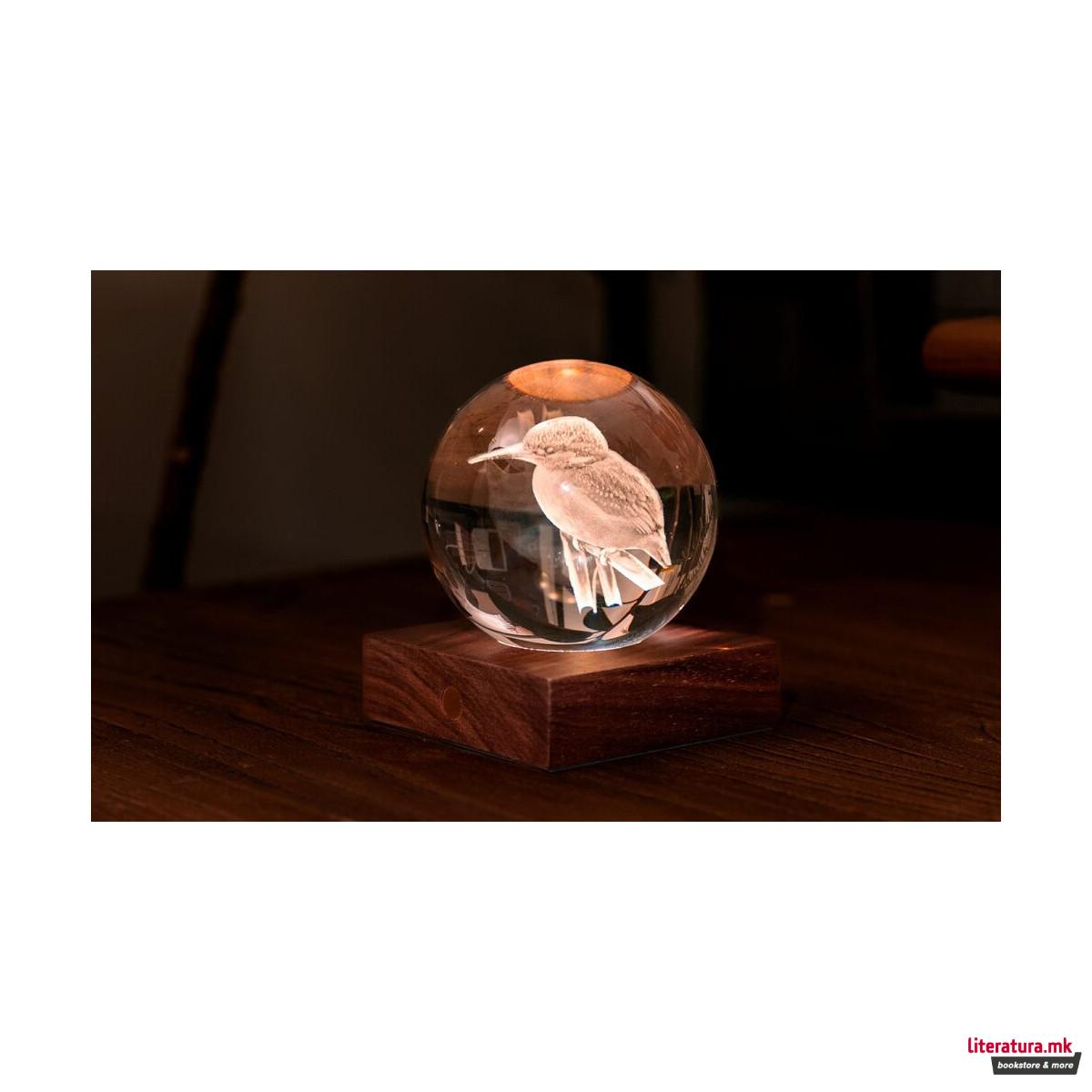 Столна ламба, Amber Crystal Light - Kingfisher 