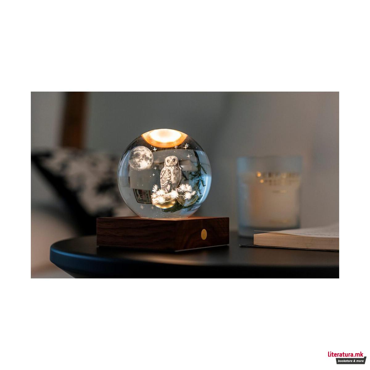 Столна ламба, Amber Crystal Light - The Owl Moon 