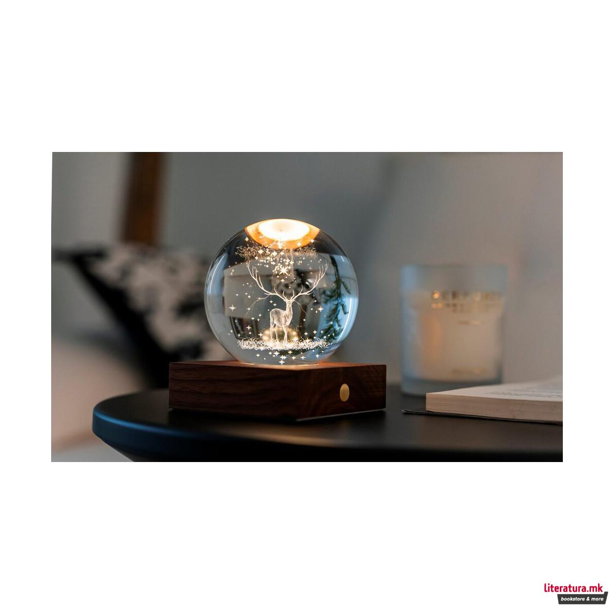 Столна ламба, Amber Crystal Light - Stag 