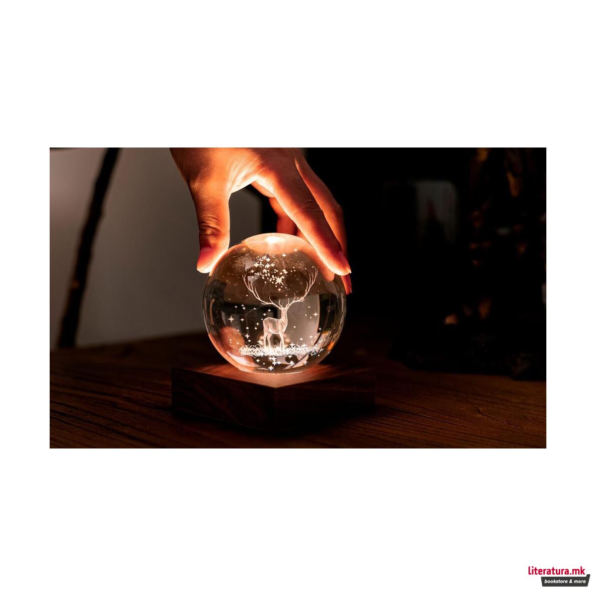 Столна ламба, Amber Crystal Light - Stag 