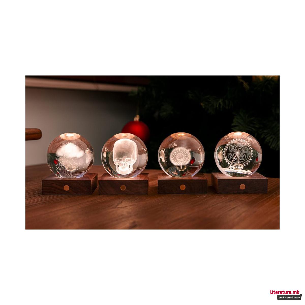 Столна ламба, Amber Crystal Light - Dandelions 