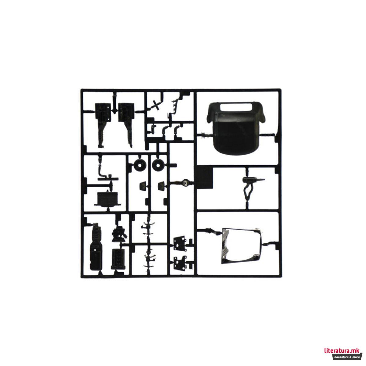 Макета, Alfa Romeo Giulia 1600 Spider, 1:24 