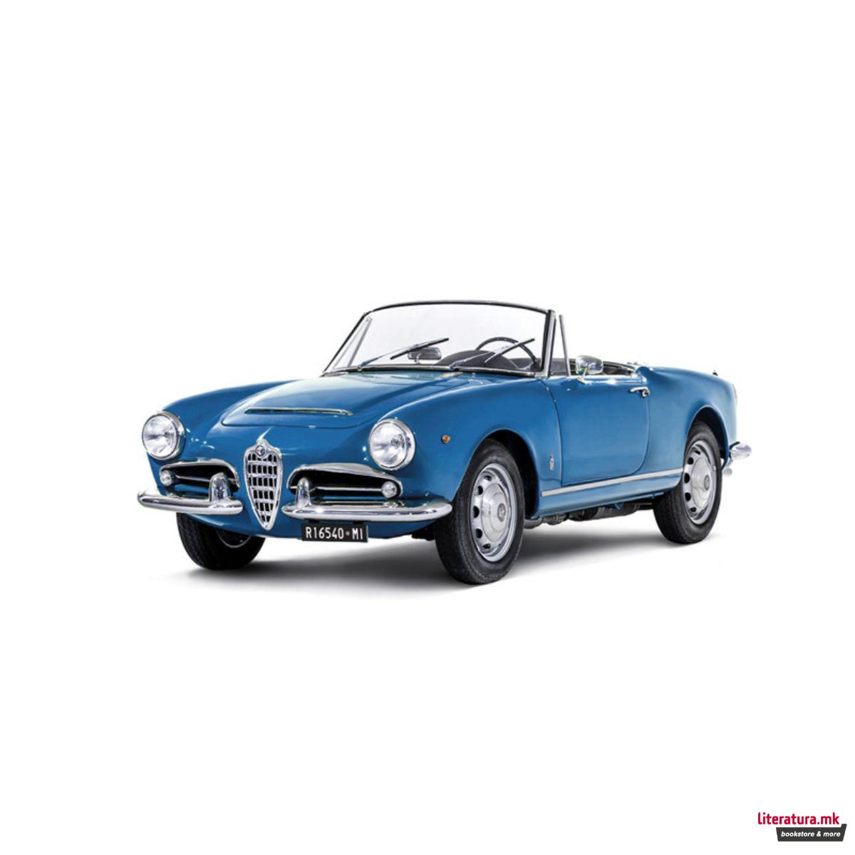 Макета, Alfa Romeo Giulia 1600 Spider, 1:24 
