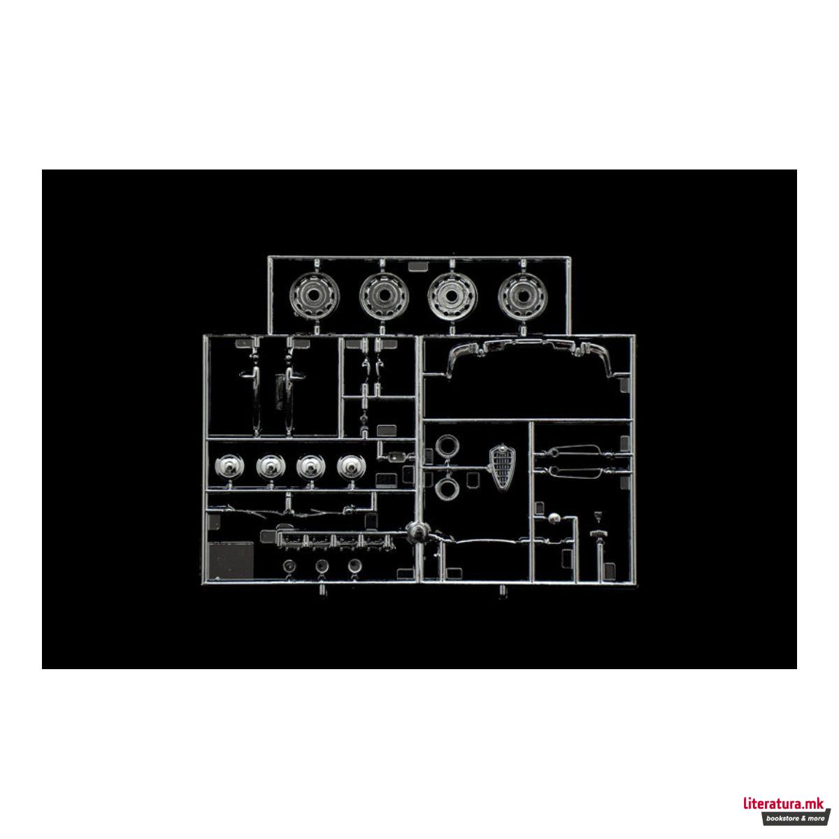 Макета, Alfa Romeo Giulia 1600 Spider, 1:24 