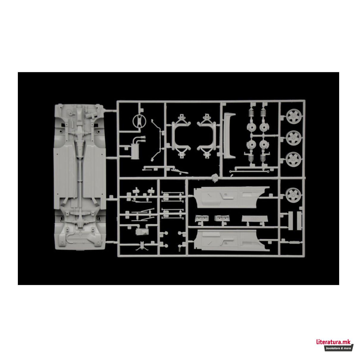 Макета, Audi Quattro, 1:24 
