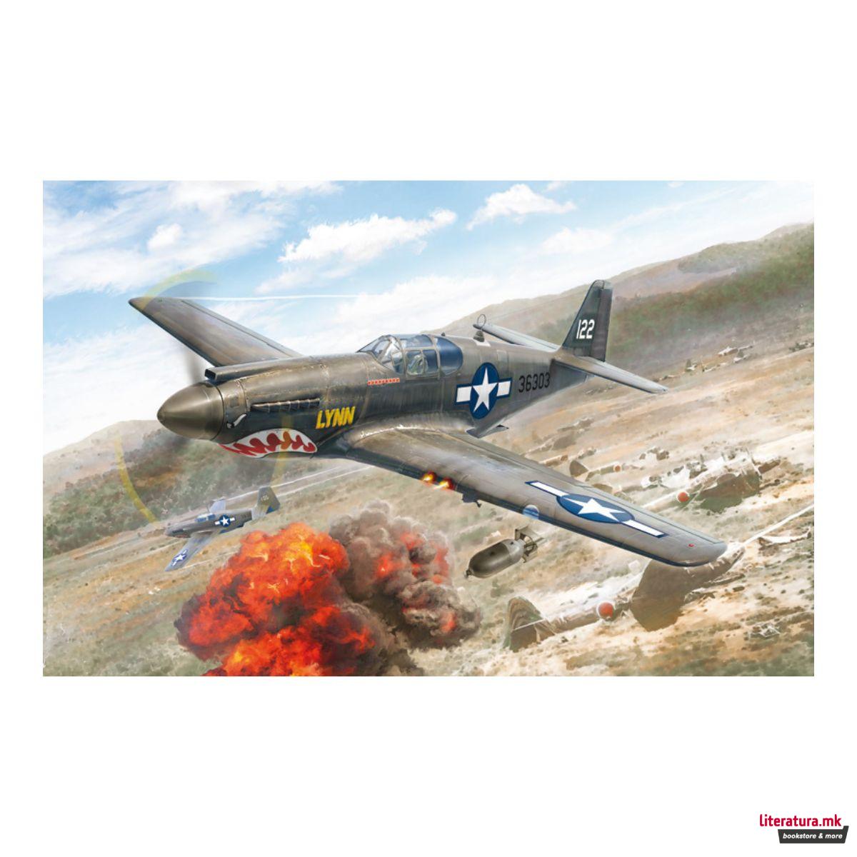 Макета, P-51A Mustang, 1:72 