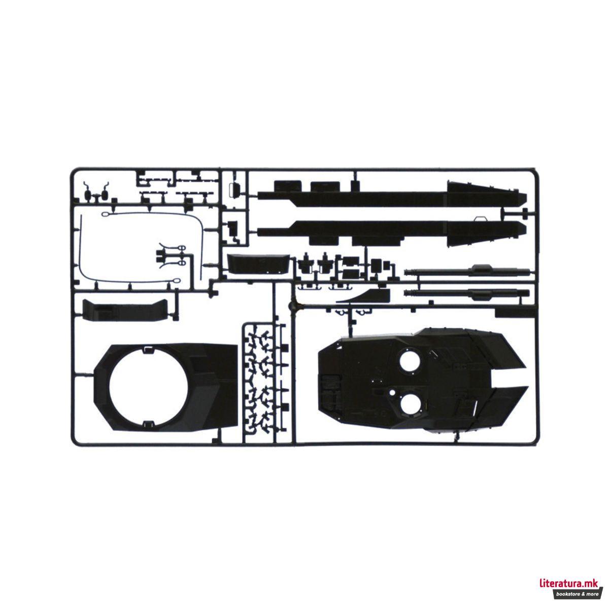 Макета, Leopard 2A6, 1:35 